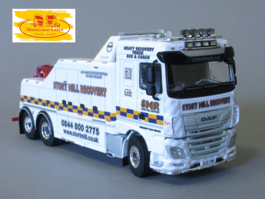 WSI 02-3108 Stort Mill Recovery 6X2, DAF XF Space Cab WRECKER MY2017 - 1:50