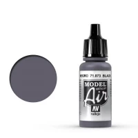 VA 71.073 Vallejo Model Air: 073 Black Metal, 17 ml