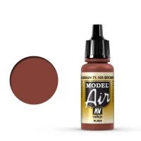 VA 71.105 Vallejo Model Air: 71105 Braun/Brown (RLM 26) 17 ml