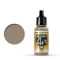 VA 71.246 Vallejo Model Air: 71246 Sandbraun (RAL8031) 17 ml