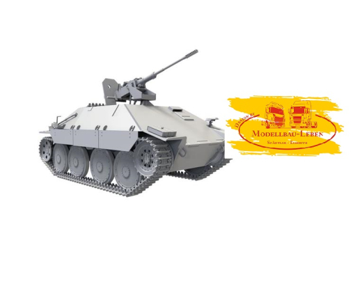 VK35004 Bausatz Bergepanzer Hetzer mit 3 cm Flak Bordkanone MK-103 Maßstab 1:35