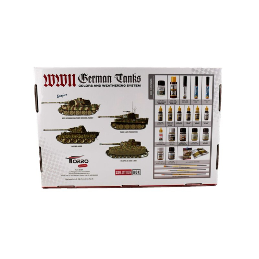 Torro 2414300000 WW II German Tanks Solution Box