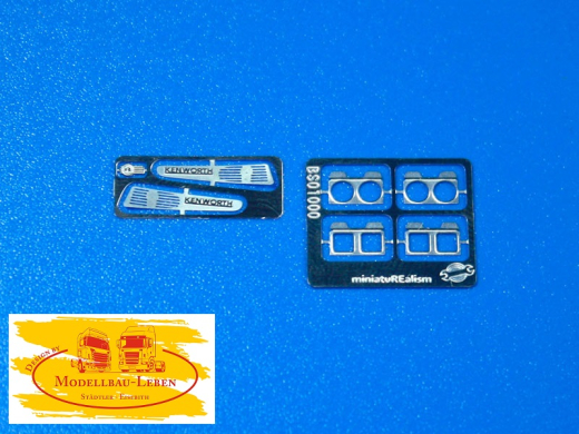 msM87 MR-BS01002 3D Resindruck Zubehör Kenworth T909 4achs Cab + Chasis 1:87