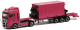 Herpa 945257 MAN TGX XLX vvsp. Hammar Seitenlader mit 20ft. Container (magenta)