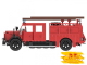 Bluebrixx 103336 Klassischer Feuerwehr Einsatzwagen Bausatz 302 Teile
