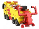 Bluebrixx 103910 Abschlepper Bergefahrzeug Wrecker gelb rot, 451 Teile