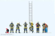 Preiser 10765 Feuerwehrleute in moderner Einsatzkleidung