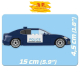 COBI 1548 Polizei Auto Action Town - Police Highway Patrol 117 Teile 1 Figur