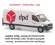 Busch 52634 - MB Mercedes Benz Sprinter lang, DPD, H0 Modell 1:87 Neu & OVP, 1 Stück, Sonderpreis, Sale, reduziertes Modell, Schnäppchen, Preisknaller