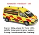 Busch 52518 - Ford Transit Custom Hochdach, Fernverlegungsdienst Thüringen , H0 Modell 1:87 Neu & OVP, 1 Stück, Sonderpreis, Sale, reduziertes Modell, Schnäppchen, Preisknaller