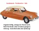 Busch 48019 H0 PKW Modell Citroën DS19 zweifarbig, Orange/Creme, H0 Modell 1:87 Neu & OVP, 1 Stück, Sonderpreis, Sale, reduziertes Modell, Schnäppchen, Preisknaller