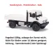 Busch 60264 - Bausatz: MB Unimog U 5023, H0 Modell 1:87 Neu & OVP, 1 Stück, Sonderpreis, Sale, reduziertes Modell, Schnäppchen, Preisknaller