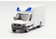 Herpa 013826 MiniKit: MB Mercedes-Benz Sprinter Bj. 2018 Fahrtec Rettungswagen, weiß 1 Stück 1:87