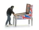 Artitec 387.694 Flipperautomat mit Figur 1 Set 1:87