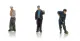 Artitec 5870029 Arbeiter mit Schaufel und Besen, im Pferdestall, 1 Set 1:87