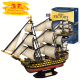T4019h - 3D Puzzle Holz Bausatz Lasercut HMS Victory Königliches Segelschiff 189 Teile
