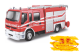 Bburago 18-32002 Renault Premium Feuerwehr Löschfahrzeug Vigili del Fuoco 1:50