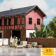Busch 1813 HO Paletten mit Baumaterial - 1:87 - Bausatz