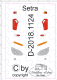 D-2018.1124 Lampendecals für Setra Bus 1:87 1 Satz