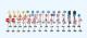 Preiser 18206 - Verkehrszeichen Frankreich 40 Stück