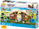 Cobi 1875 Bauernhof auf dem Land Countryside Action Town Bausatz 310 Teile 1 Figur und 3 Tiere Pferd