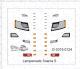 D-2019.0124 - Decalsatz Scania S Lampen 1:87 D-2019.0124 - Decalsatz Scania S Lampen 1:87