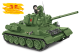 Cobi 2542 Hc WWII Panzer T 34-85, 668 Teile + 1 Figur
