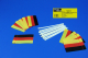 Aeronaut 7985/01 Deutschland Länderflagge Stoff ca. 20x30mm mit Nadel 9 Stück