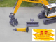 EM342 Bausatz 3 Anbaugeräte und Schnellwechsler für Liebherr R922
