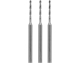 Donau HSX 03 - HSS Schaftbohrer 0,3 mm mit 3,2 mm Schaft 3 Stück / 1 Set