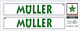 D-2019.1108 - Decalsatz Spedition Müller Ermensee für Kühlkoffer Variante 3 - 1 Satz 1:87