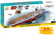 Cobi 4826 Aircraft Carrier Graf Zeppelin Schiff Flugzeugträger - 3136 Teile Bausatz Maßstab 1:300
