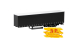 Herpa 640414 Megatrailer Gardinen Planen Auflieger 3achs schwarz - 1:87