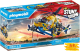 Playmobil 70833 - Air Stuntshow Filmcrew-Helikopter, Spielzeug-Flugzeug mit Crew
