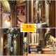 Cutefun BK01 - Miniatur Haus Book Nook Holzpuzzle Butterfly Art Modellbausätze mit LED-Licht