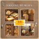 Cutefun BK02 - Miniatur Haus Book Nook Holzpuzzle Sailing Memory Art Modellbausätze mit LED-Licht