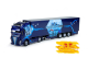 Tekno 074050A Volvo FH04 Globetrotter XL Spedition IFL mit Kühlkoffer Auflieger 1:50