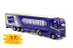 Tekno 74879 Scania Schiebeplanen-Auflieger Fernfahrer / HDTV Logistik 1:50