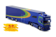 Tekno 81862 Scania R Topline 2ach Schwanenhals Koffer Auflieger Stirnimann 1:50