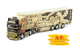 Tekno 83112 Scania R Topline Kühlkoffer Sattelzug Maik Terpe Tätowieren gegen Krebs - 1:50