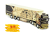 Tekno 83112 Scania R Topline Kühlkoffer Sattelzug Maik Terpe Tätowieren gegen Krebs - 1:50