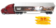 IMC 85665 Diecast Masters CAT Peterbilt 579 Day Cab + Trailer 1:50