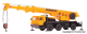 Kibri 12503 Spur H0 Liebherr Mobilkran LTM 1050/3 gelb - Sonderserie NEU in OVP 1:87