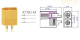 XT60-M Hochstrom Stecker für Lipo Akku ESC RC 60A RC