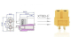 XT60-F Hochstrom Buchse für Lipo Akku ESC RC 60A RC