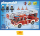Playmobil 9463 - City Action Feuerwehr-Leiterfahrzeug mit Licht und Sound 89 Teile