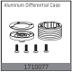 Absima 1710077 Aluminium Differentialgehäuse