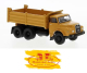 Brekina 78104 MAN 26.280 DHAK Kipper orange - schwarz 1:87