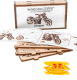 Krick 24817, 12834 Wooden City Chopper 3D-tec Holz Bausatz