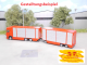 EM164 Bausatz Viehtransport Hängerzug Aufbau für LKW und Anhänger - 1:87